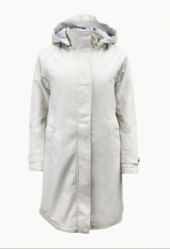 Reduced Prices HoodLamb Women's Beige Slim Long Hemp Vest Insert Coat 420 NWT