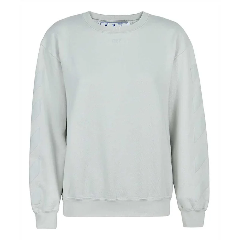 Sale Event Off-White Women's Printed Arrow Crewneck Sweatshirt White