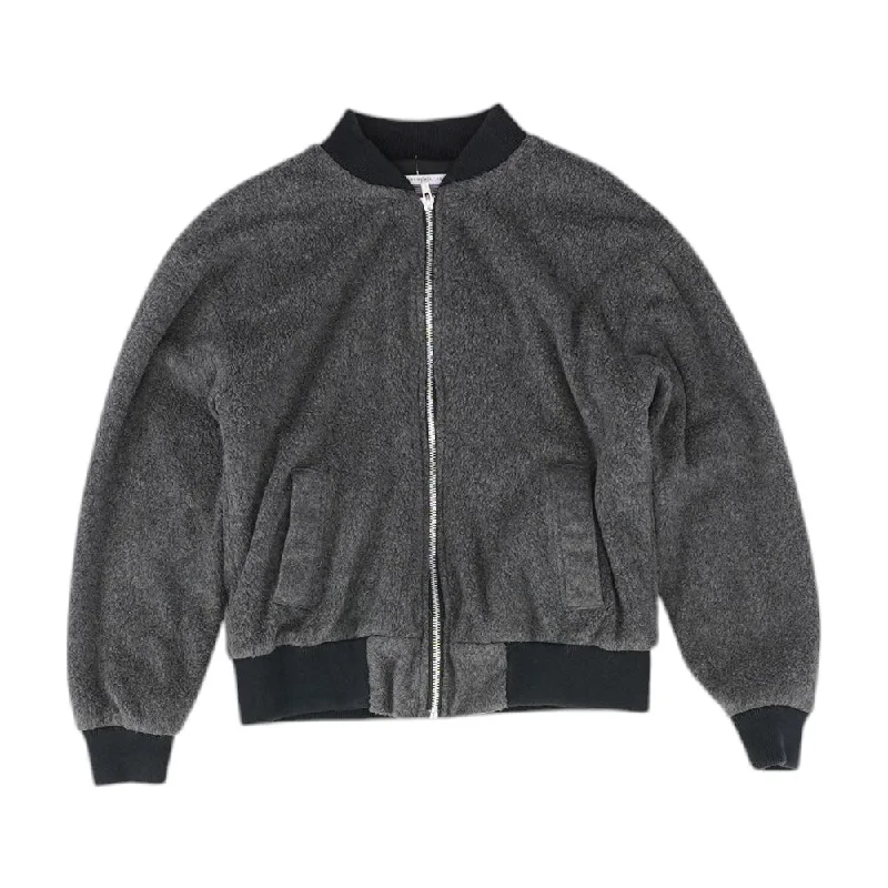 Special Discount Gray Solid Lightweight Jacket