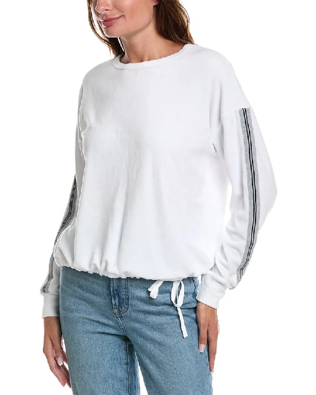 Price Slash Xcvi Rugby Stripe Dottie Sweatshirt