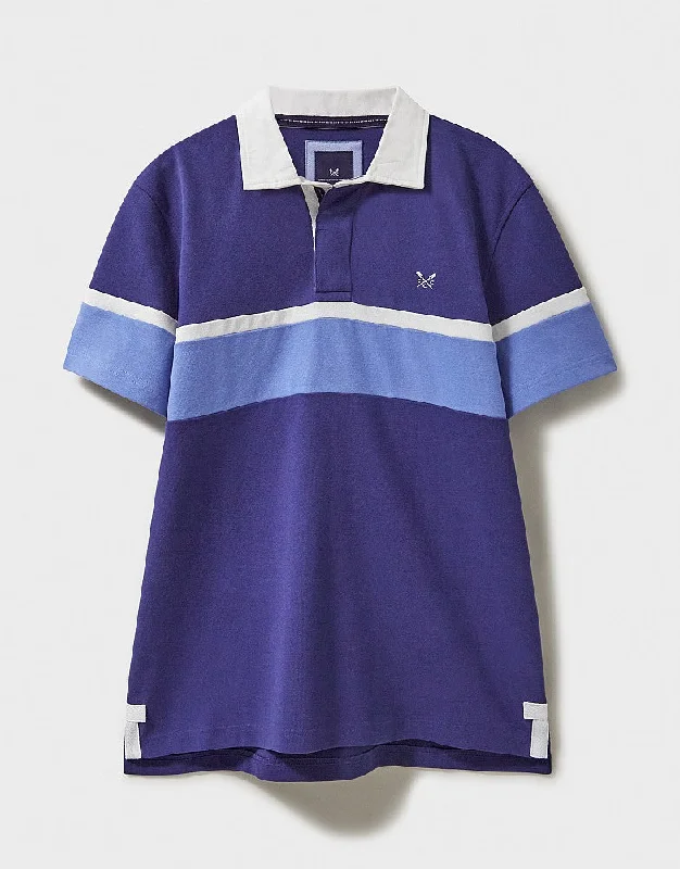 Savings Alert Crew Clothing Short Sleeve Stripe Rugby