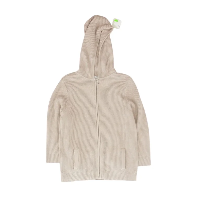 Savings Bonanza Beige Solid Lightweight Jacket