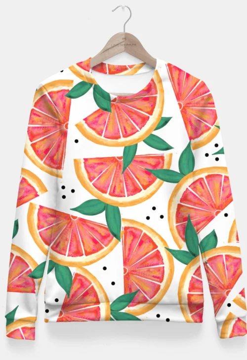 Price Blitz Citrus Surprise Fitted Waist Sweater