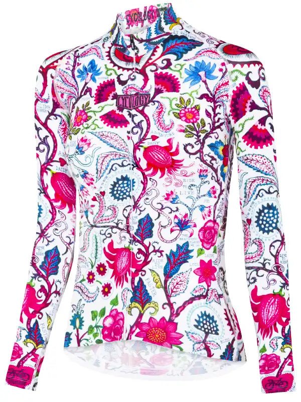 Exclusive Deal Secret Garden Women's Summer Long Sleeve Jersey White