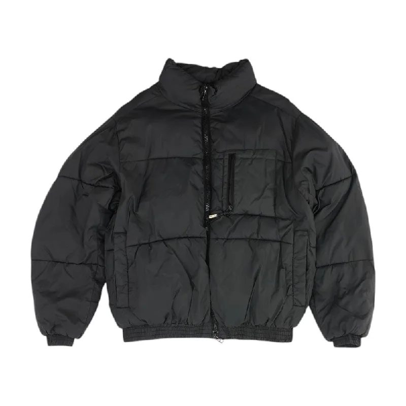 Clearance Sale Charcoal Solid Puffer Jacket