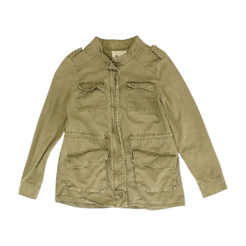 Now or Never Green Solid Jacket