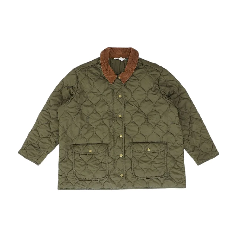 New Deals Green Solid Jacket