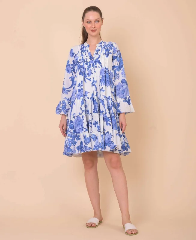 Big Savings Lobster Dress - Peony Blue