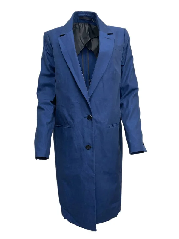 Price Drop BLK DNM Women's Blue Cotton Coat 11 #WUC9002H NWT