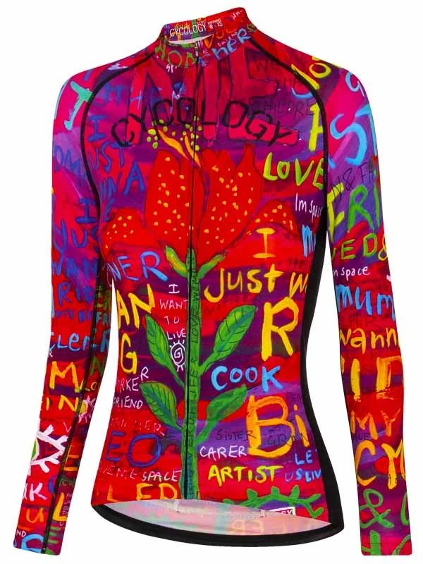 Special Offer See Me Women's Summer Long Sleeve Jersey