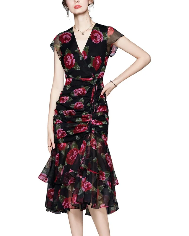 Major Savings Dza Midi Dress