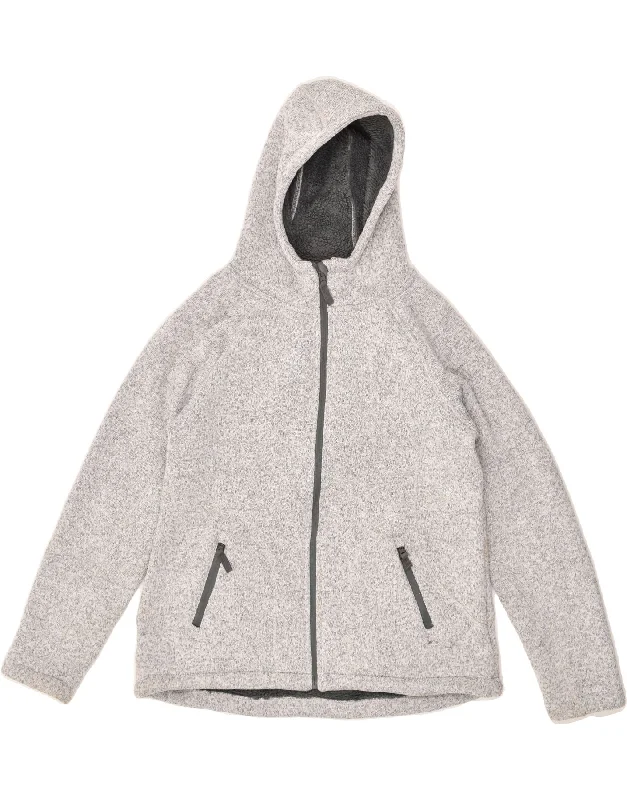 Lowest Prices MOUNTAIN WAREHOUSE Womens Sherpa Zip Hoodie Sweater UK 14 Large  Grey