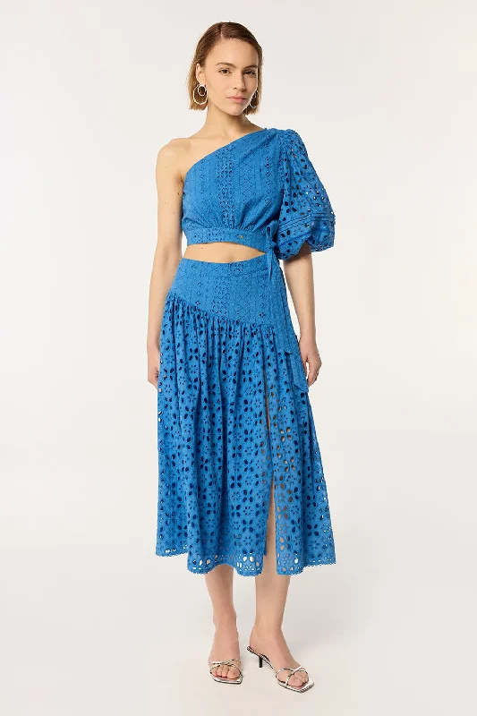 Incredible Offers Long Dress Chantal - Jeans