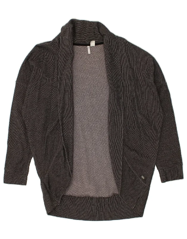 Can't Be Beat O'NEILL Womens Longline Oversized Cardigan Sweater UK 16 Large Grey Cotton Can't Be Beat O'NEILL Womens Longline Oversized Cardigan Sweater UK 16 Large Grey Cotton
