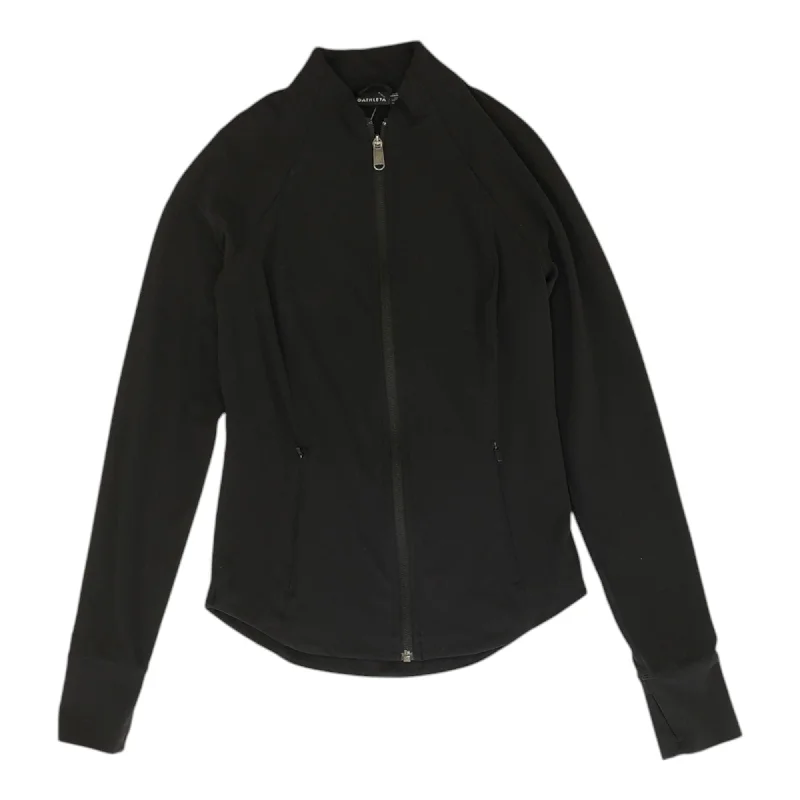 Deal Dash Black Solid Active Jacket