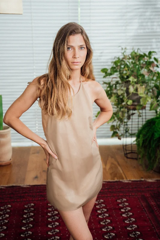 Members Only Rosa Mini Dress - Coffee