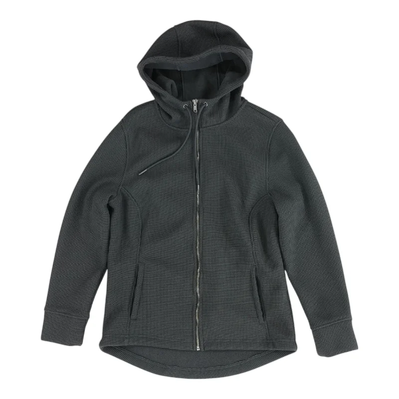 New Deals Gray Solid Lightweight Jacket