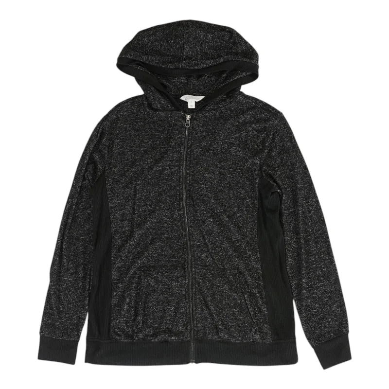 Super Bargain Charcoal Color Block Lightweight Jacket