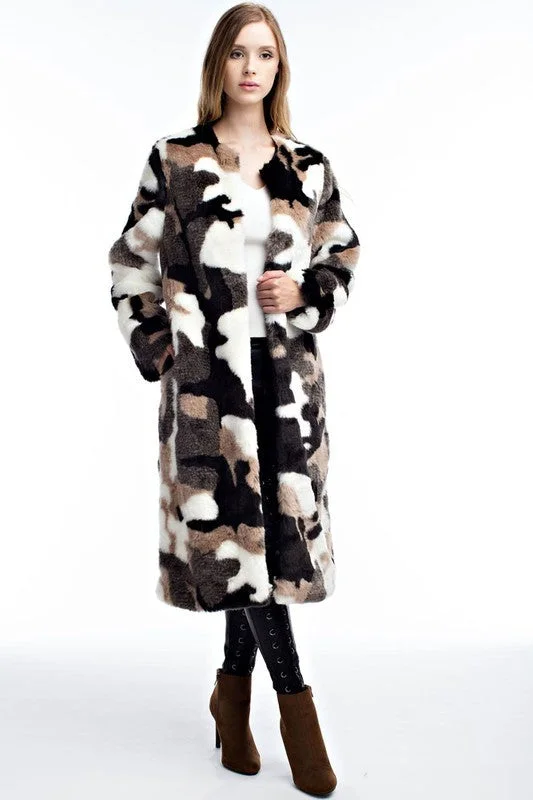 Deal of the Week Faux Fur Long Coat