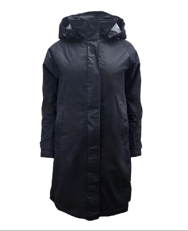 Midnight Madness HoodLamb Women's Black Slim Long Hemp Vest Insert Coat 420 NWT
